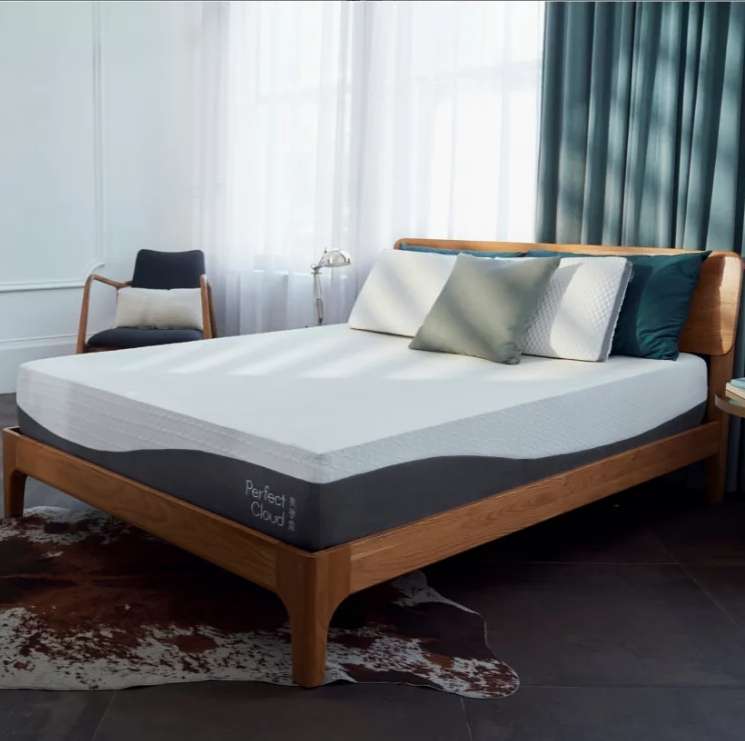 床墊開箱推薦評測 - 美夢雲深棉乳膠記憶床墊,最舒壓的高規格硬床