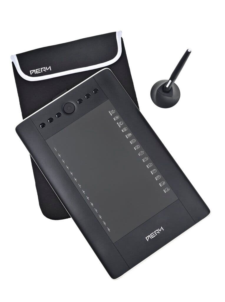 開箱地表最高CP值AERY繪圖板十方機!初學者必讀的選購指南!